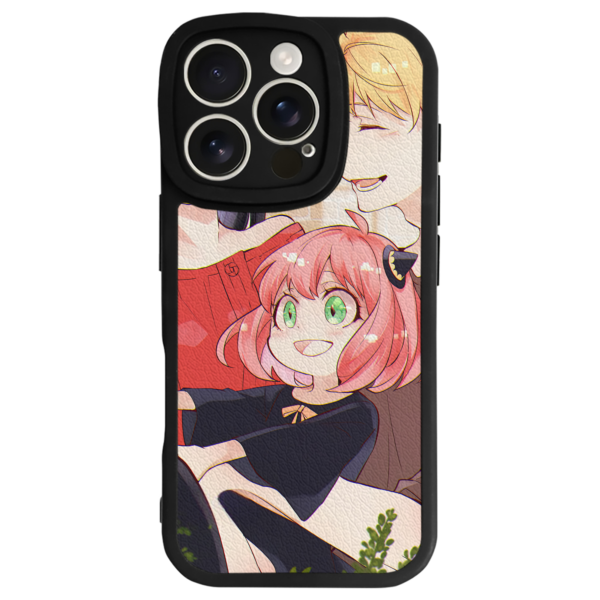 （画像用） SPY×FAMILY间谍家家酒 【iPhone 16シリーズ対応】シリコンスマホケース（レザー調） 材質：シリコン
